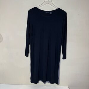 Mercer & Madison Black Long Sleeve Tunic Dress medium